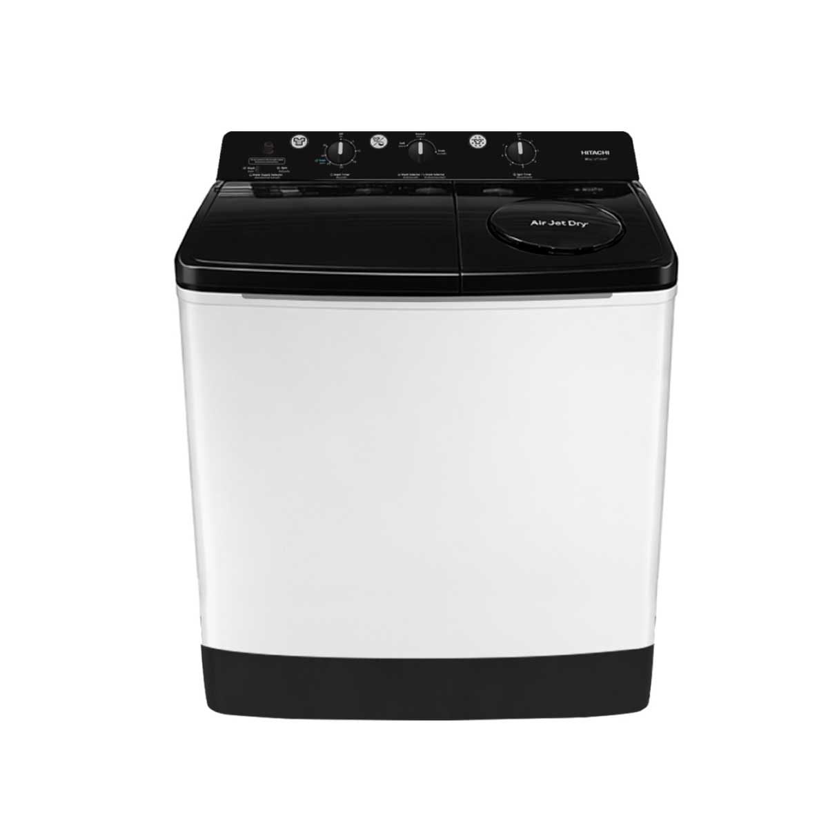 HITACHI เครื่องซักผ้า2ถัง 20Kg.สีเทา รุ่นLTT20JWTMRG