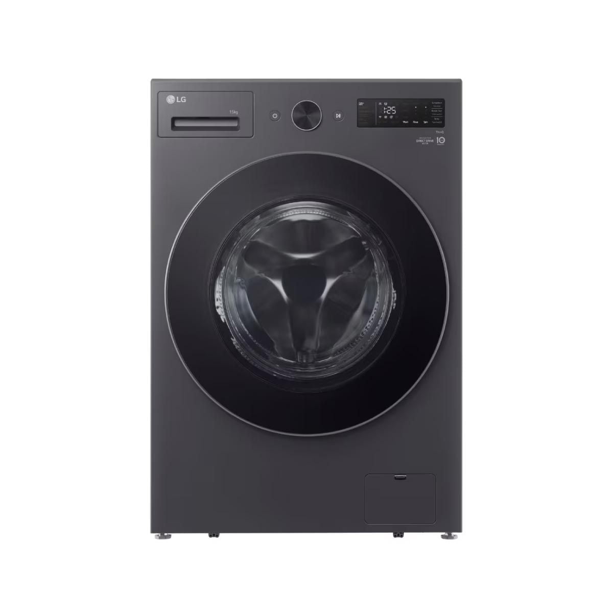 LG เครื่องซักผ้าฝาหน้า 15 kg.1200 รอบ ระบบ AI DD รุ่นF2515SNEG