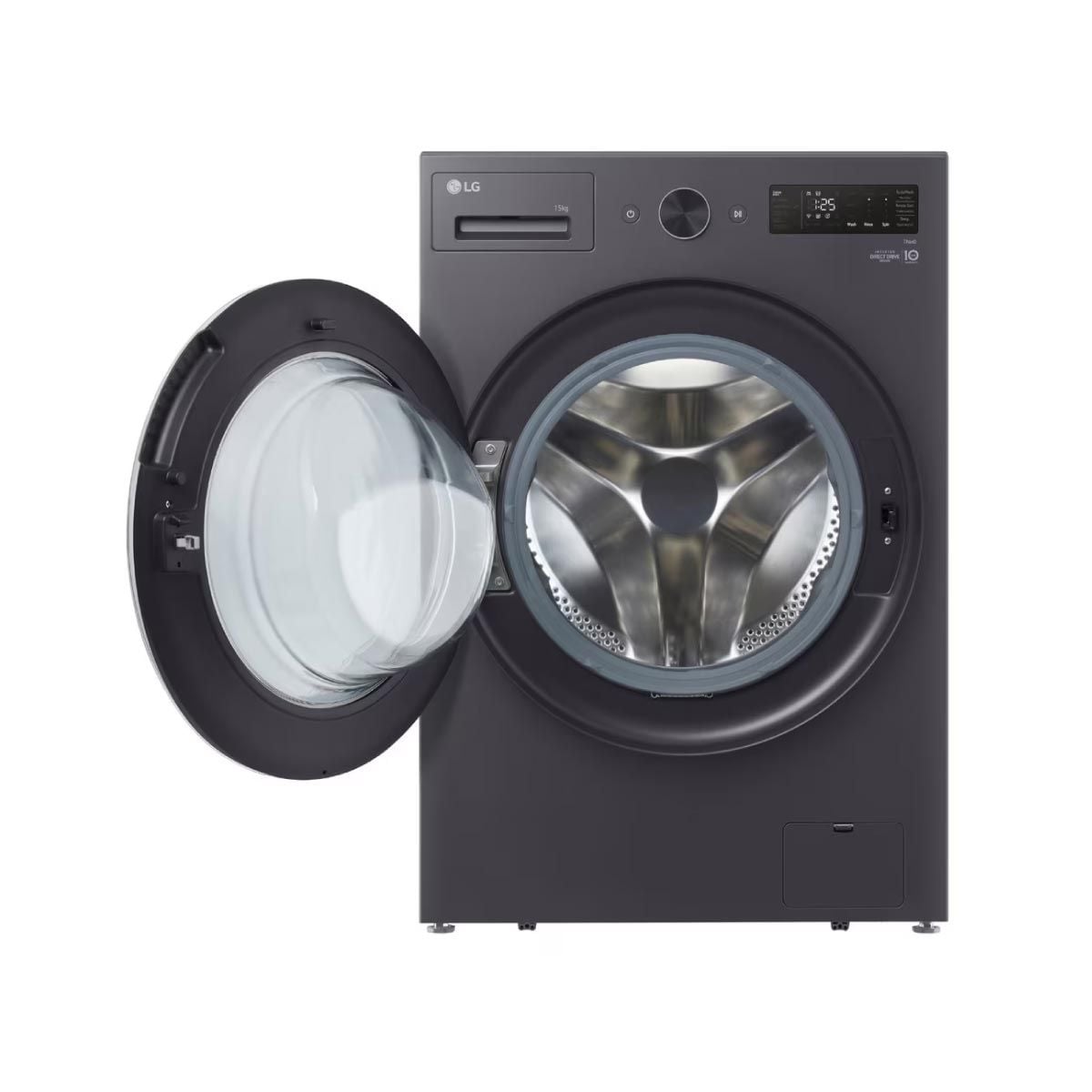 LG เครื่องซักผ้าฝาหน้า 15 kg.1200 รอบ ระบบ AI DD รุ่นF2515SNEG