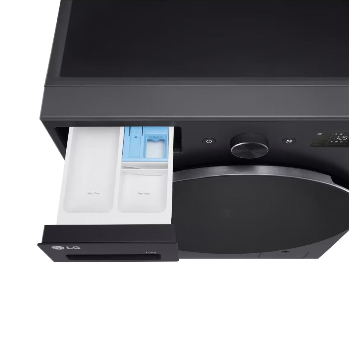 LG เครื่องซักผ้าฝาหน้า 15 kg.1200 รอบ ระบบ AI DD รุ่นF2515SNEG