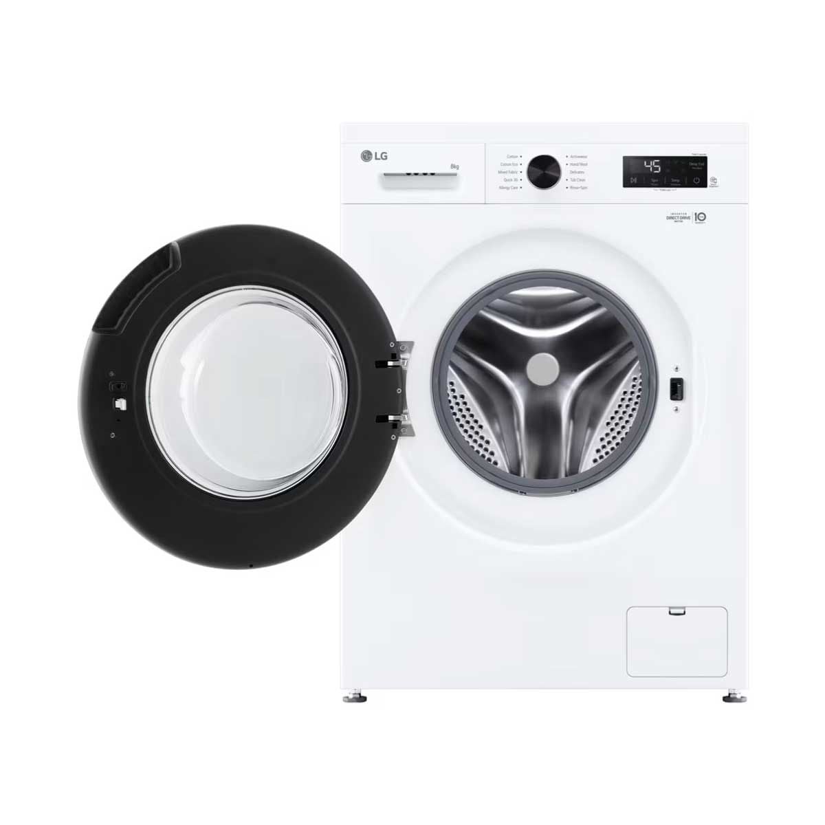 LG เครื่องซักผ้าฝาหน้า8kg Inverter รุ่นFB1208S5W