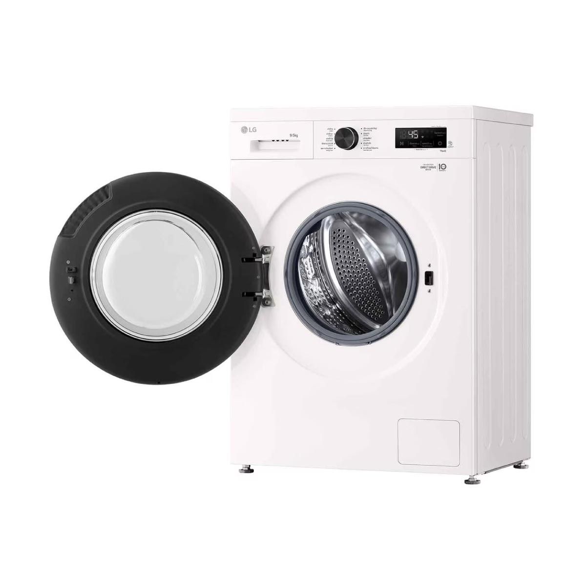 LG  เครื่องซักอบผ้า 9/5kg. สีขาว รุ่น FB1209D5W