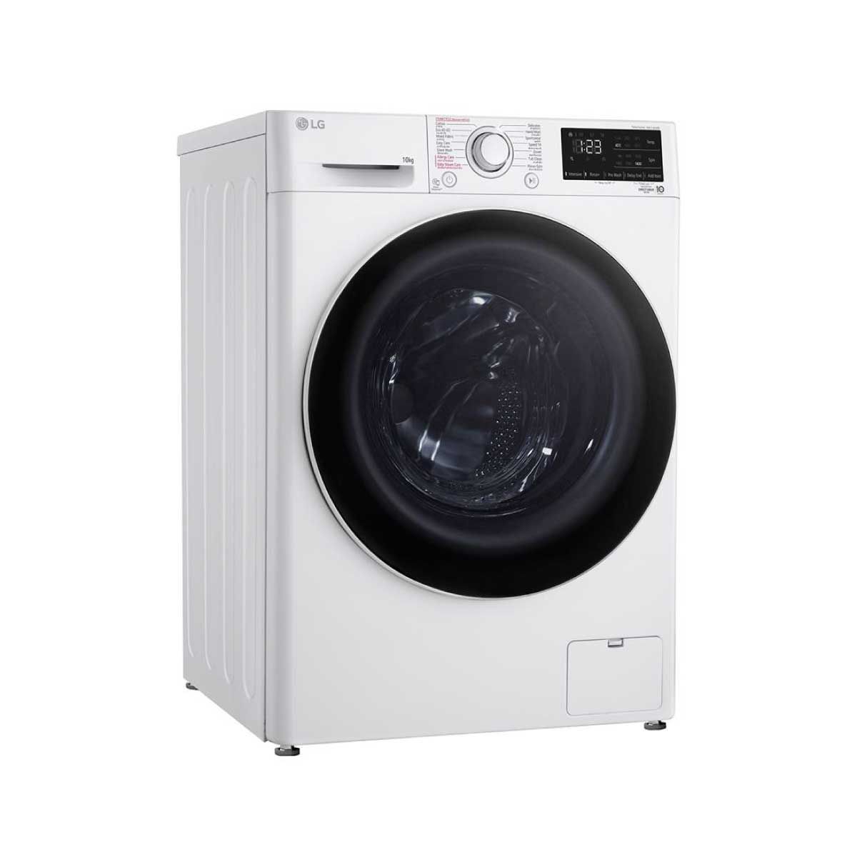 LG เครื่องซักผ้าฝาหน้า ระบบ AI DD ความจุซัก 10 kg. สีขาว รุ่น FV1410S5WG1