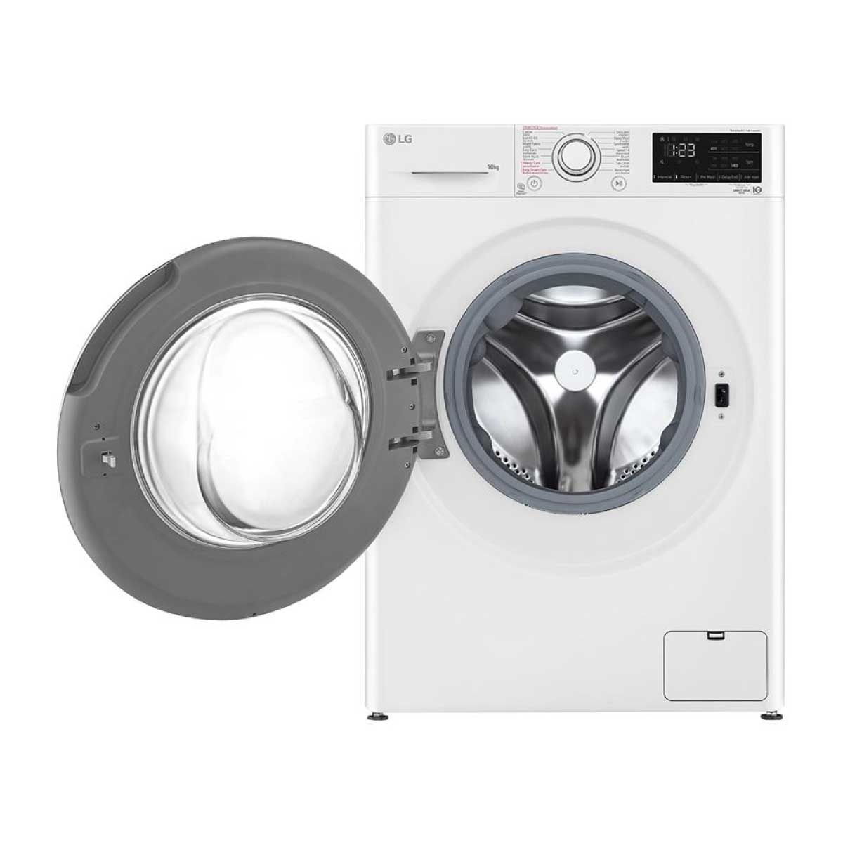 LG เครื่องซักผ้าฝาหน้า ระบบ AI DD ความจุซัก 10 kg. สีขาว รุ่น FV1410S5WG1