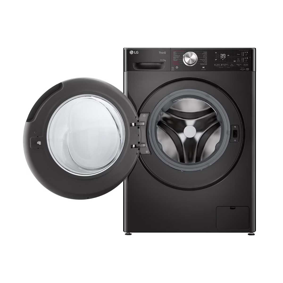 LG เครื่องซักผ้า/อบผ้า11/7kg Wifi AI รุ่นFV1411H2BA