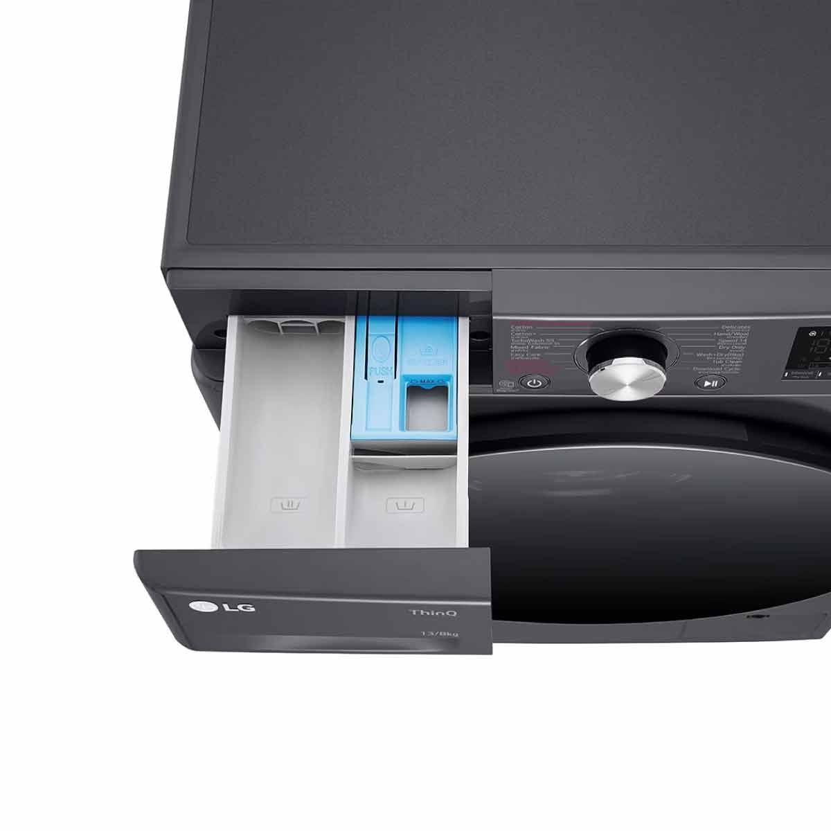 LG  เครื่องซักผ้า/อบผ้า13/8kg Wifi รุ่นFV1413H4M