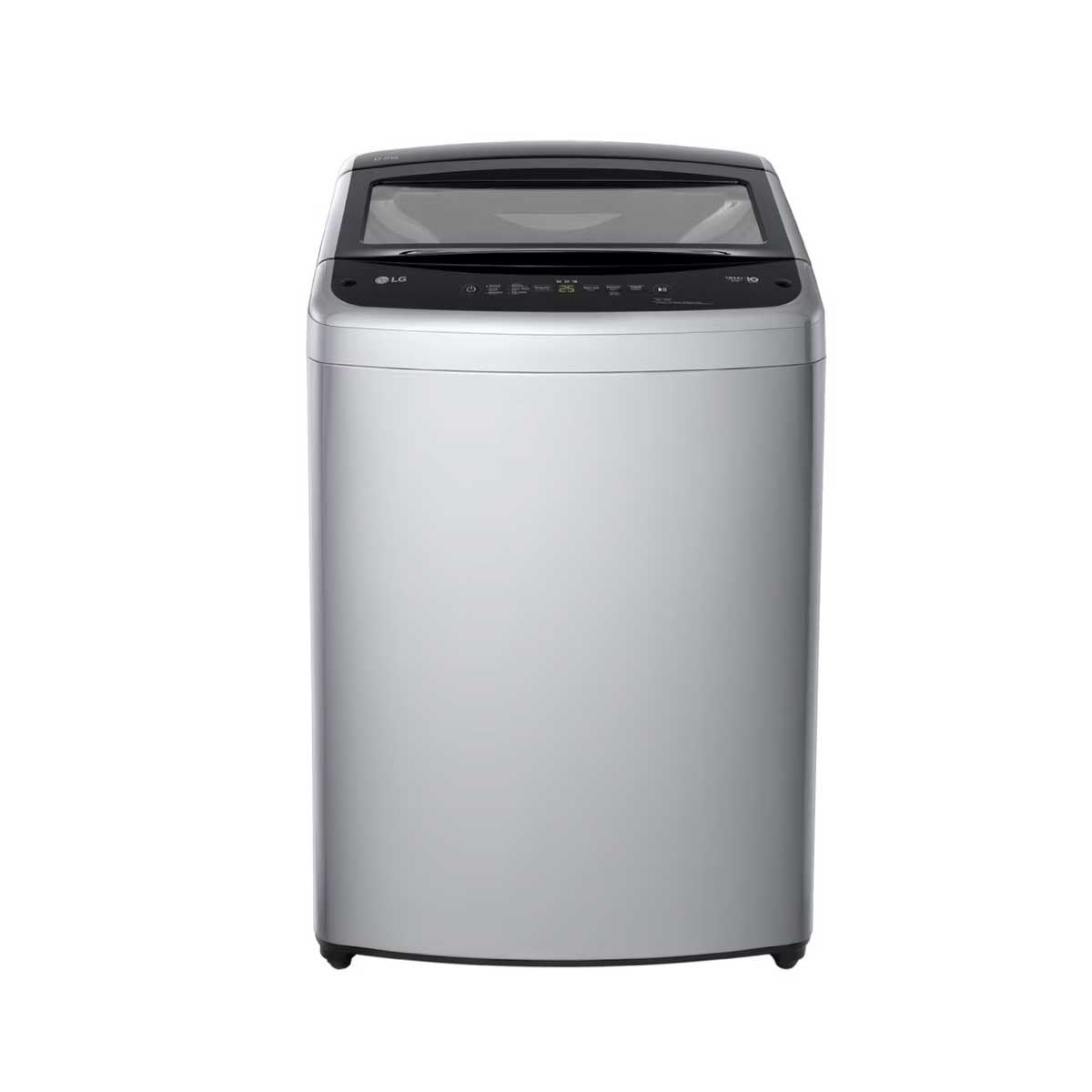 LG เครื่องซักผ้าฝาบน17kg Inverter สีเทา รุ่น T2517VBTM
