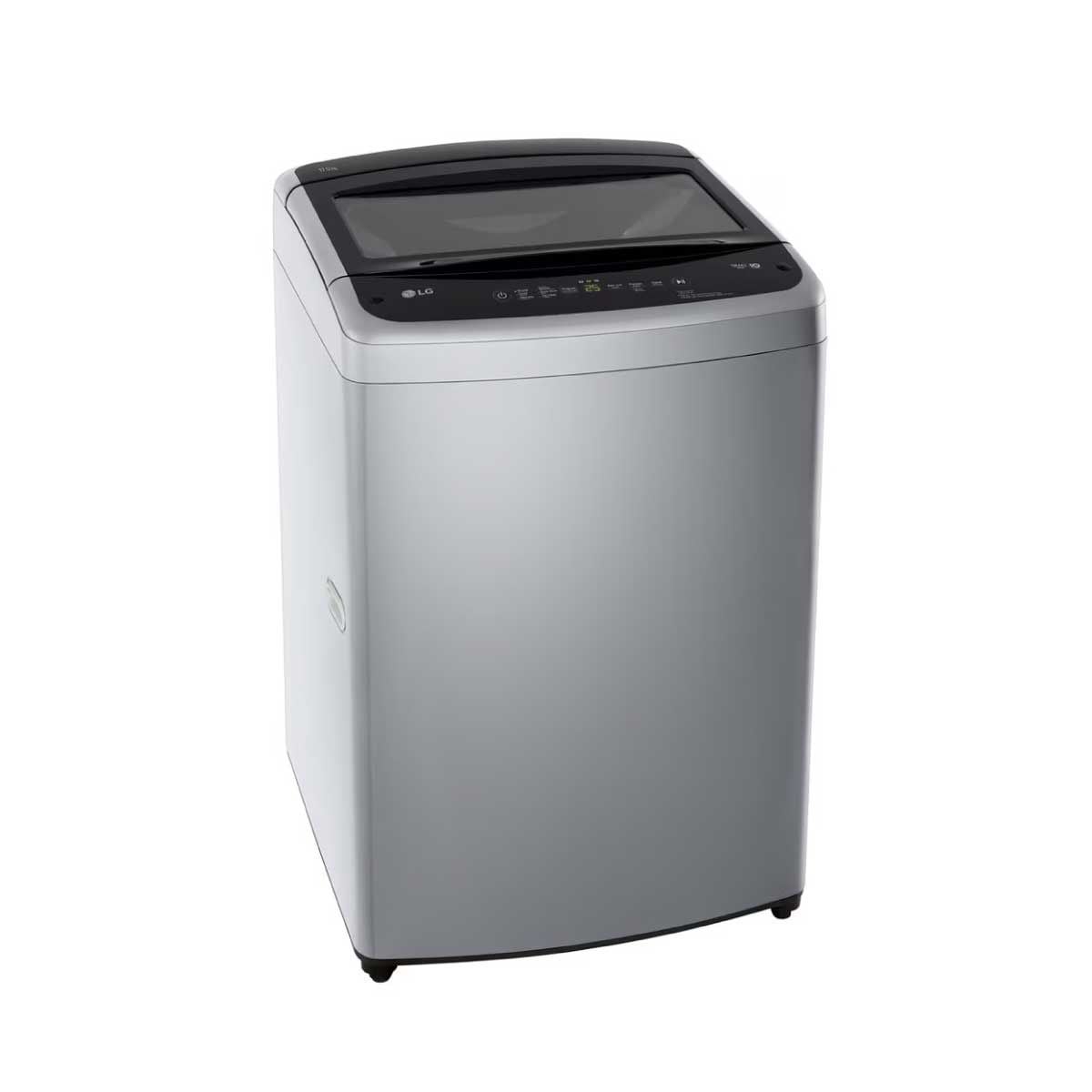LG เครื่องซักผ้าฝาบน17kg Inverter สีเทา รุ่น T2517VBTM