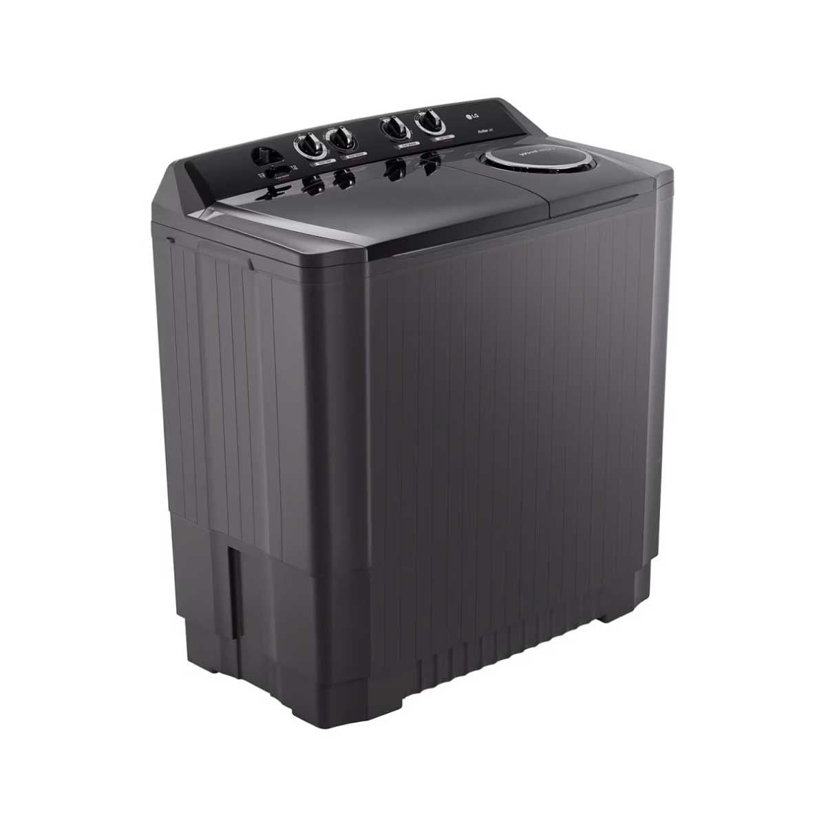 LG เครื่องซักผ้า2ถัง 15Kg. สีดำ รุ่นTT15NARG