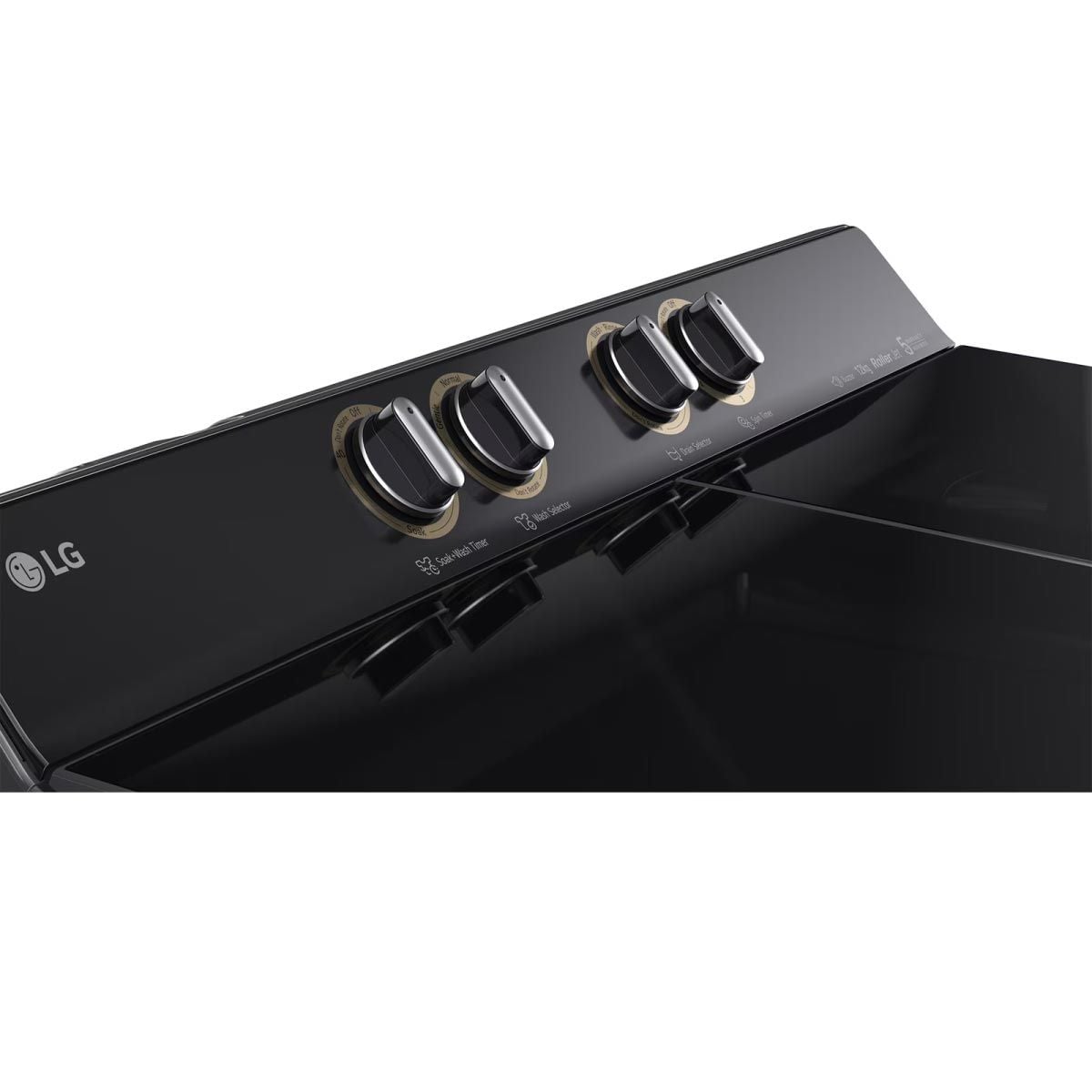 LG เครื่องซักผ้า2ถัง16Kg.กระจกดำ รุ่นTT16XA7GO