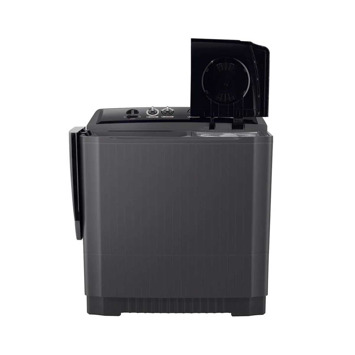 LG   เครื่องซักผ้า 2ถัง 18kg  สีดำ รุ่น TT18NAPG