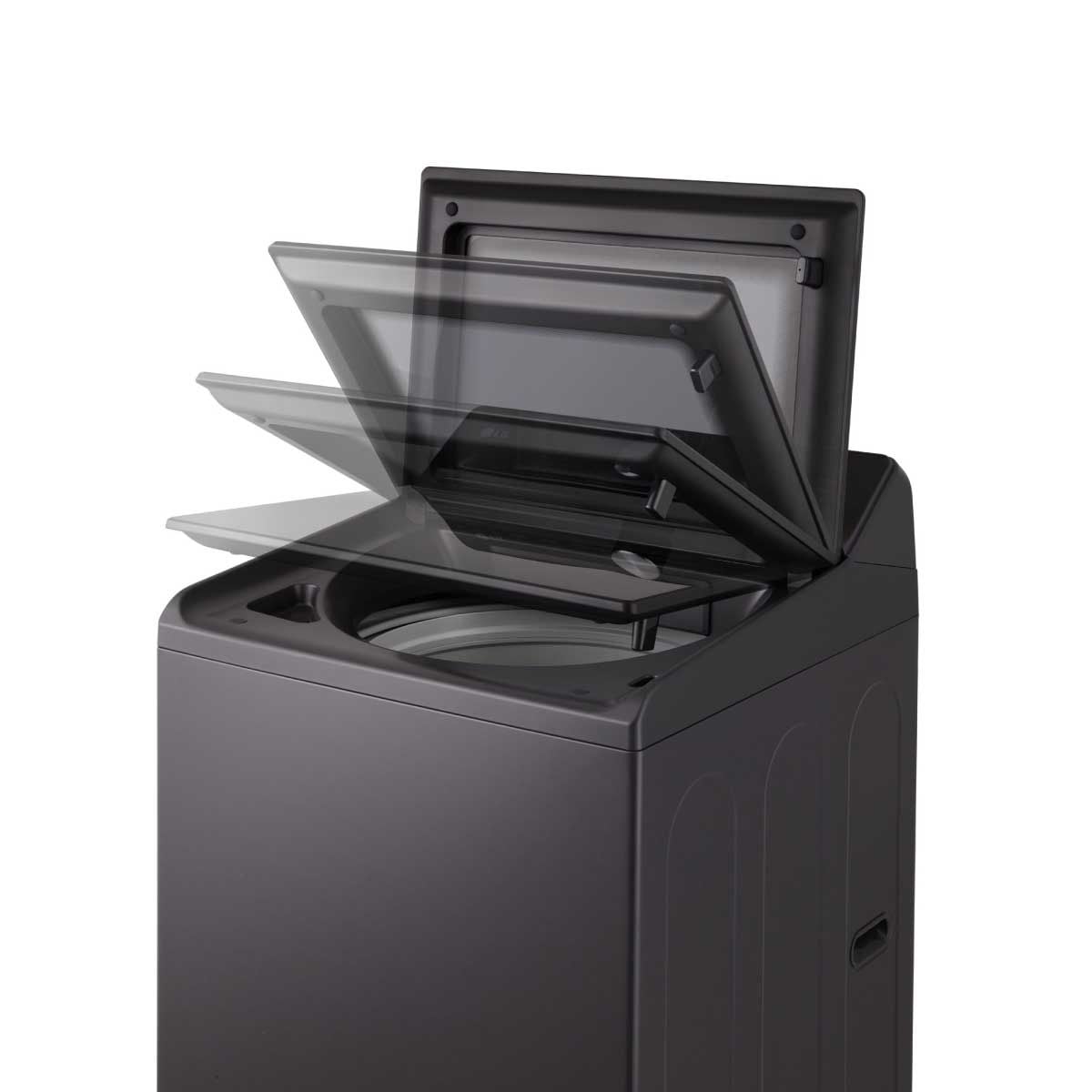 LG เครื่องซักผ้าฝาบน15Kg.AIสีเทาเข้ม รุ่นTX2315DT5G
