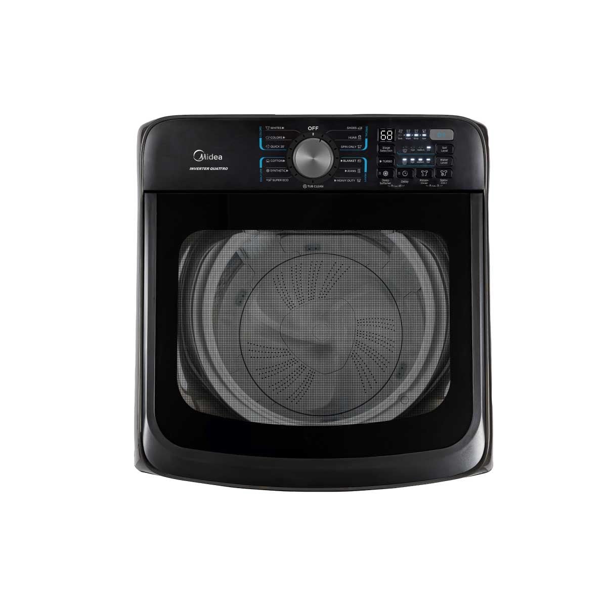 MIDEA เครื่องซักฝาบน15Kg.Inverter รุ่นMA512W150D