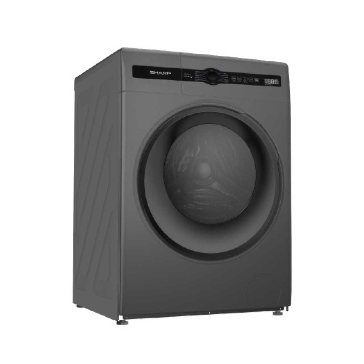 SHARP เครื่องซักผ้าฝาหน้า10Kg INVERTER,HONOR SE Series  สีดำ รุ่น ES-FH10BT-B