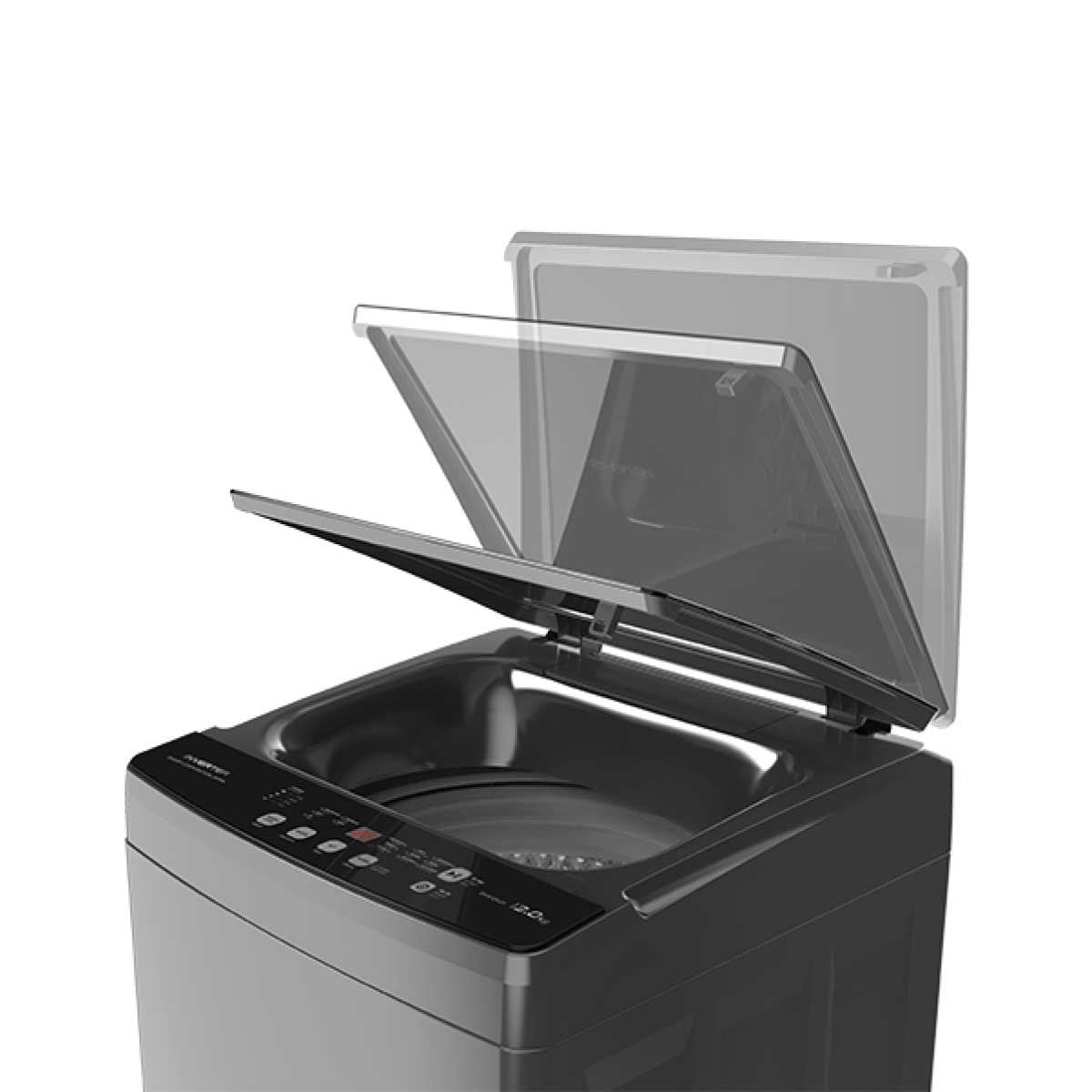 SHARP เครื่องซักผ้าฝาบน12KG. INV รุ่นES-W12X-GY