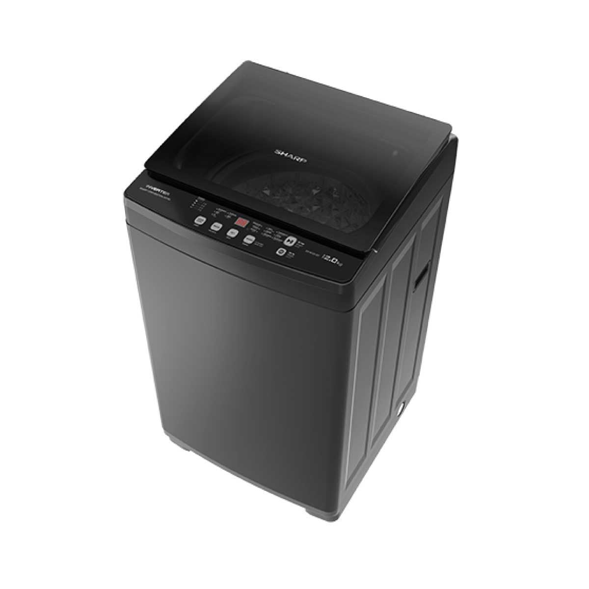 SHARP เครื่องซักผ้าฝาบน14KG. INV รุ่นES-W14X-GY