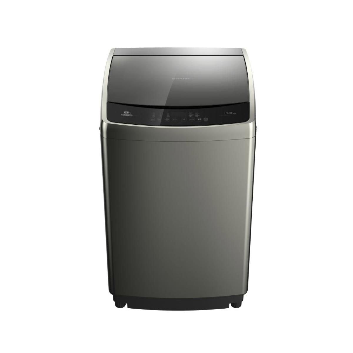 SHARP เครื่องซักผ้าฝาบน17Kg. INVERTER รุ่นES-WJX17GY