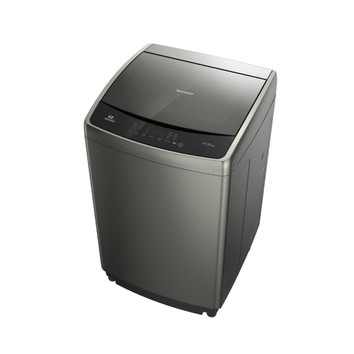 SHARP เครื่องซักผ้าฝาบน17Kg. INVERTER รุ่นES-WJX17GY