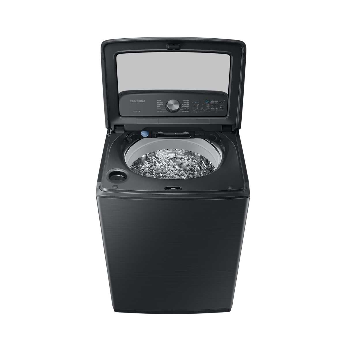 SAMSUNG  เครื่องซักผ้าฝาบน 25 kg Wifi พร้อม BubbleStorm รุ่น WA25B8377GV/ST