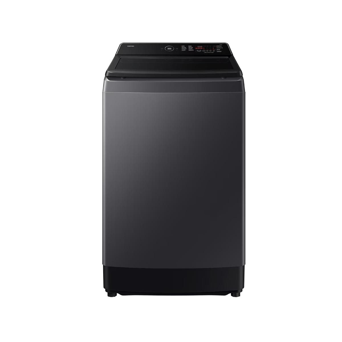 SAMSUNG เครื่องซักฝาบน 13Kg.Wifi สีเทาเข้ม รุ่น WA70F13E4CST