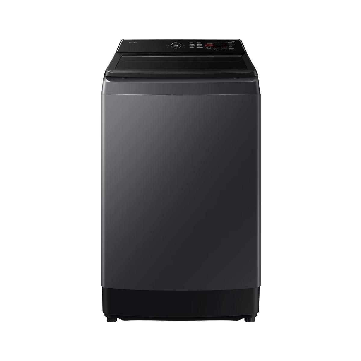SAMSUNG เครื่องซักฝาบน 15 Kg. สีดำ รุ่น WA70F15E4CST