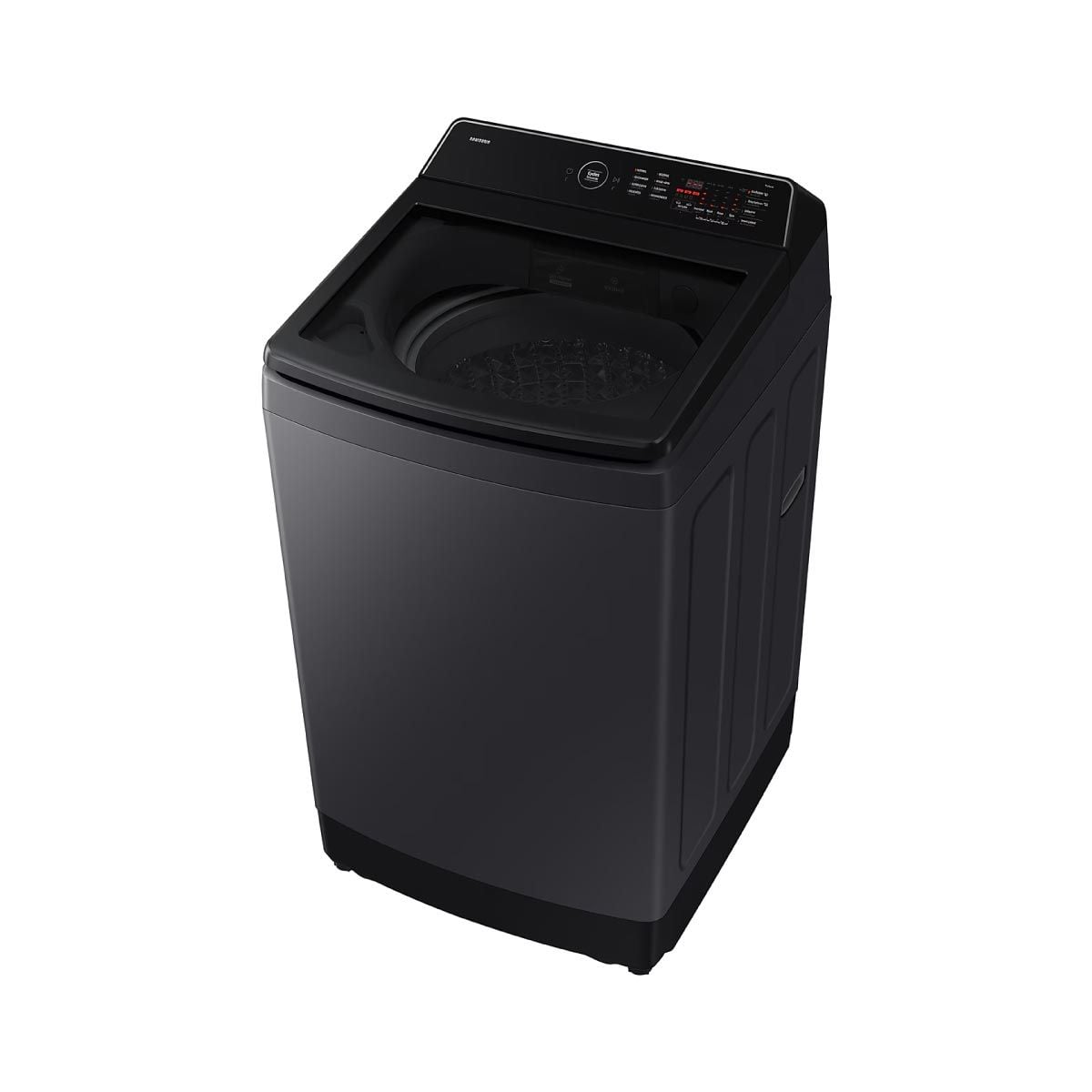 SAMSUNG เครื่องซักฝาบน 15 Kg. สีดำ รุ่น WA70F15E4CST