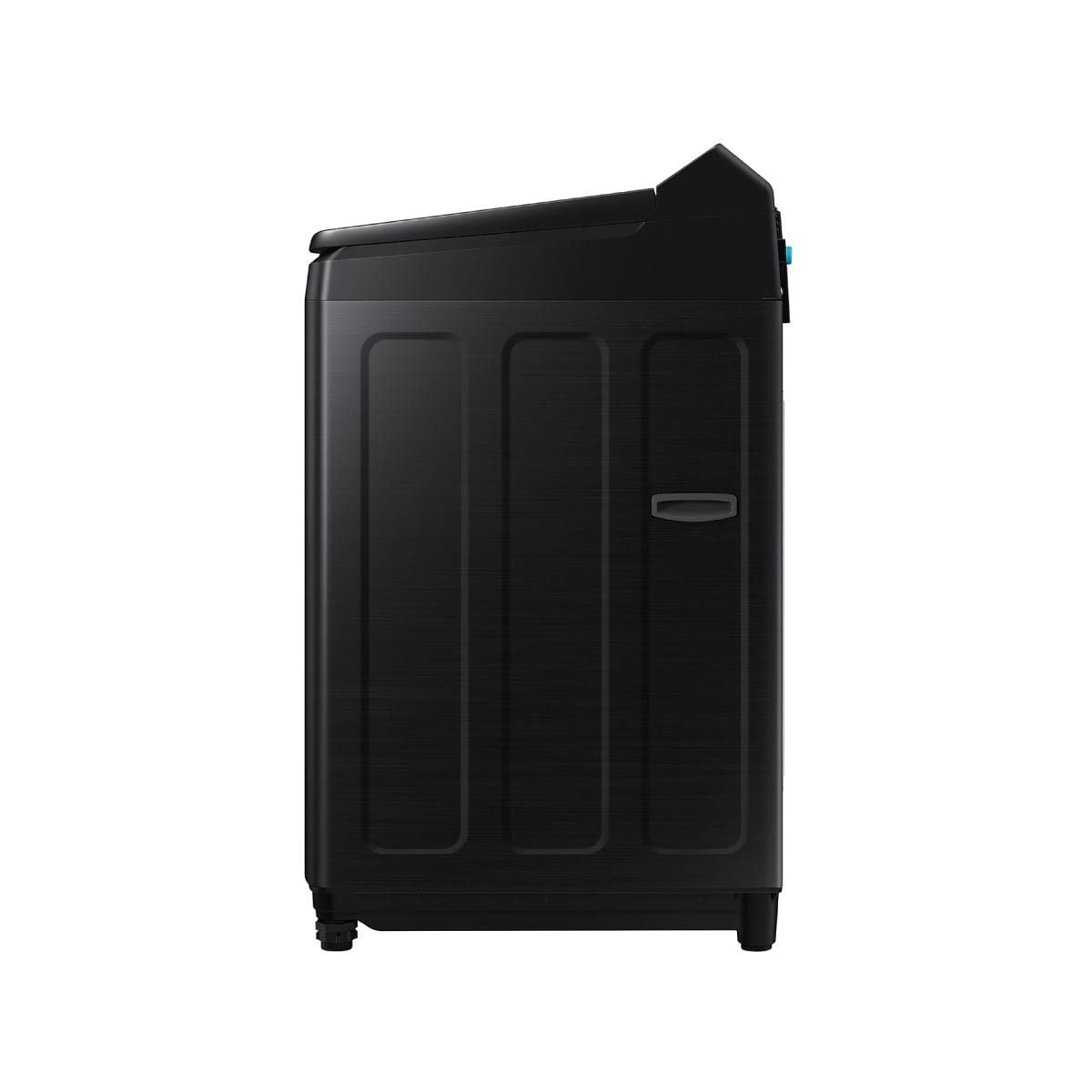 SAMSUNG เครื่องซักผ้าฝาบน Bespoke AI พร้อมด้วย AI Wash ขนาด 21 กก. สีดำ รุ่น WA80F21S8BST