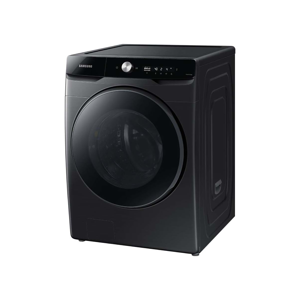 SAMSUNG  เครื่องซักผ้าและอบผ้า ซัก16 อบ 10 kg พร้อม AI Control สีดำ  รุ่น WD16T6500GV/ST