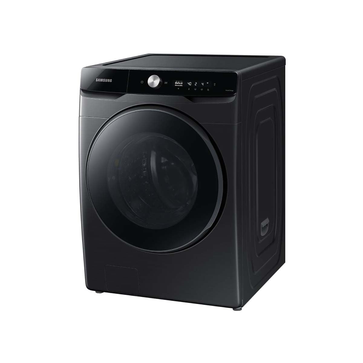 SAMSUNG  เครื่องซักผ้าและอบผ้า ซัก16 อบ 10 kg พร้อม AI Control สีดำ  รุ่น WD16T6500GV/ST