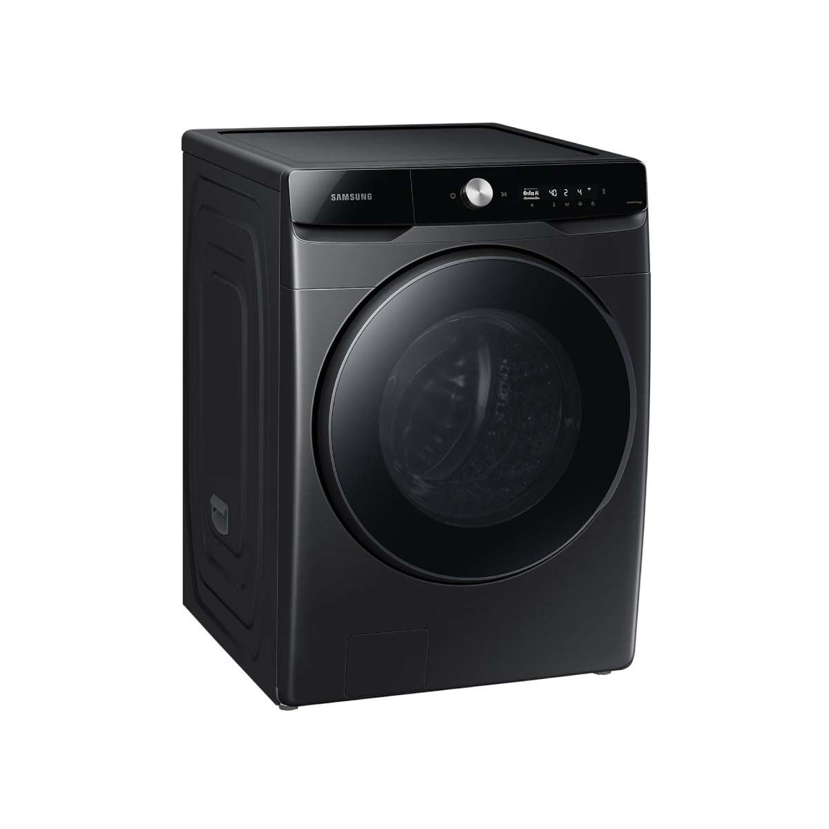 SAMSUNG  เครื่องซักผ้าและอบผ้า ซัก16 อบ 10 kg พร้อม AI Control สีดำ  รุ่น WD16T6500GV/ST