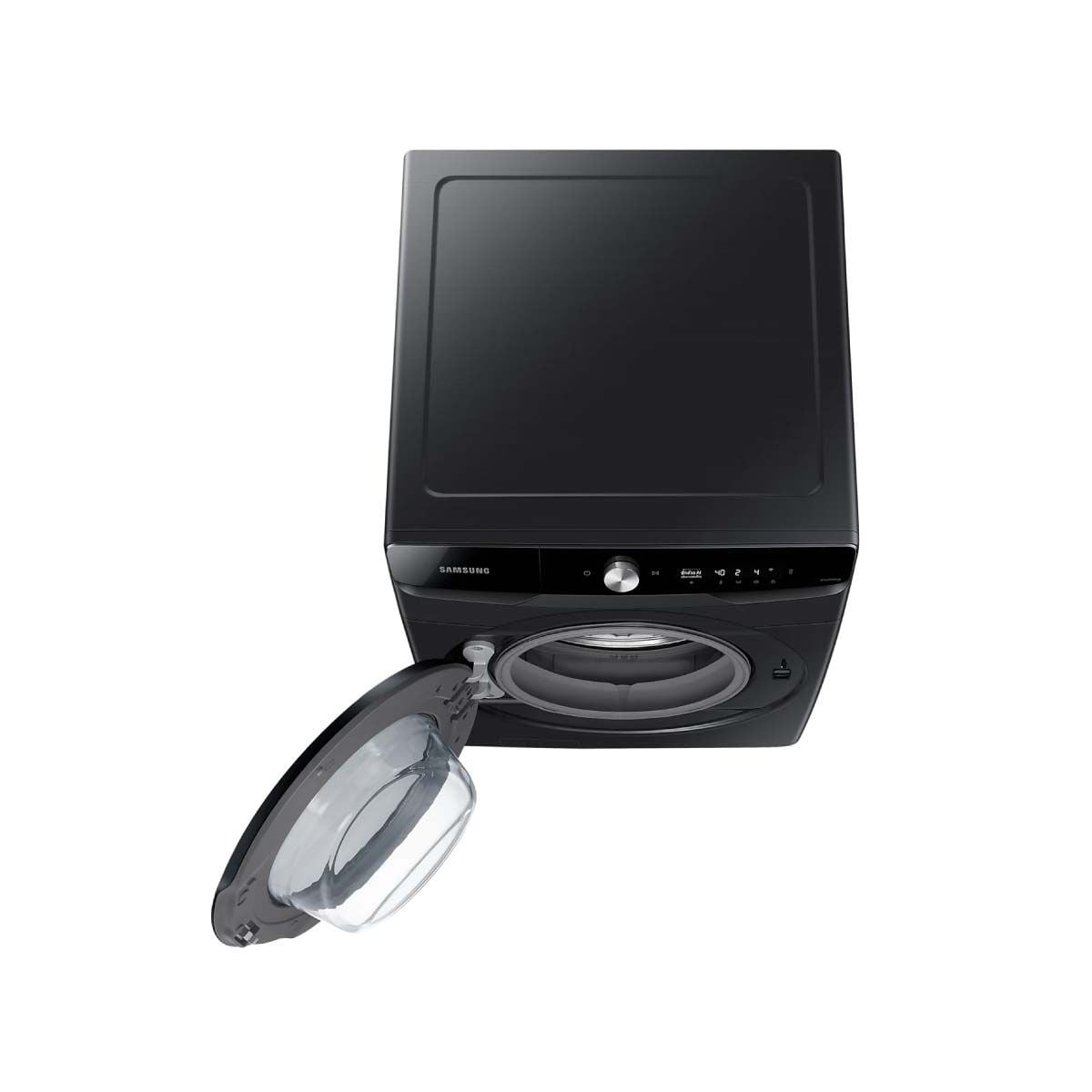 SAMSUNG  เครื่องซักผ้าและอบผ้า ซัก16 อบ 10 kg พร้อม AI Control สีดำ  รุ่น WD16T6500GV/ST