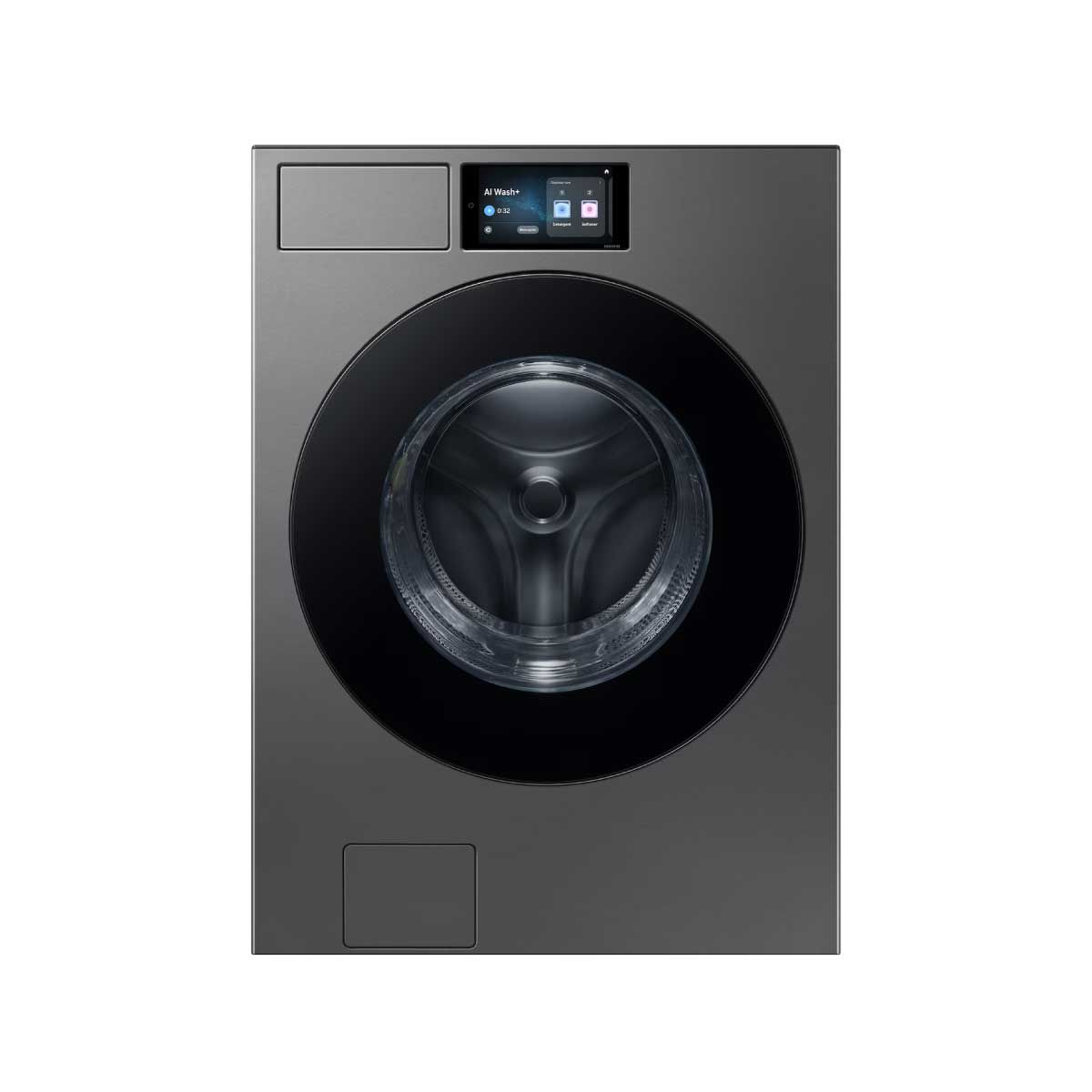 SAMSUNG  เครื่องซักผ้าฝาหน้า Bespoke AI พร้อมด้วย AI Home  25 กก.จอ7นิ้ว รุ่นWF90F25ADSST