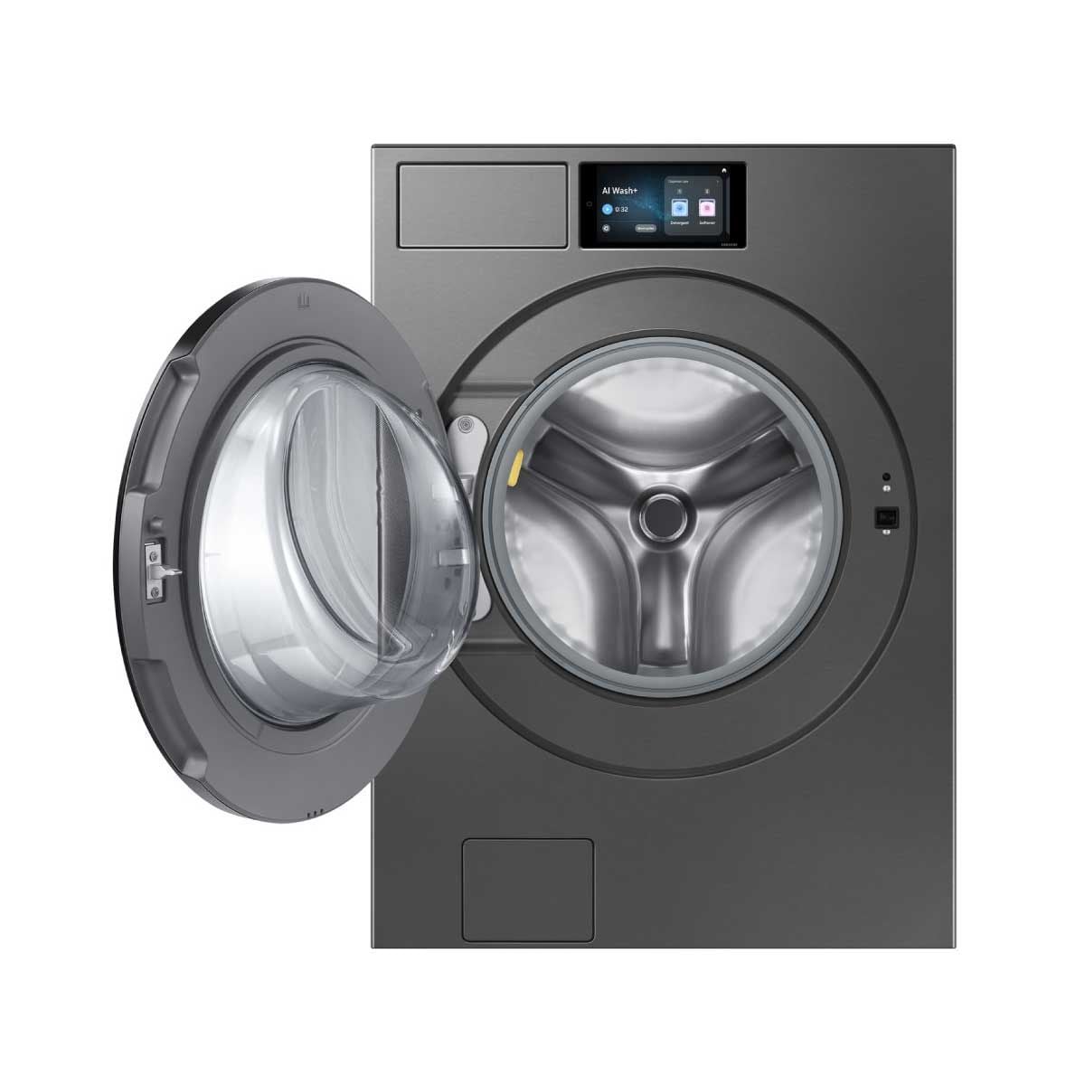 SAMSUNG  เครื่องซักผ้าฝาหน้า Bespoke AI พร้อมด้วย AI Home  25 กก.จอ7นิ้ว รุ่นWF90F25ADSST