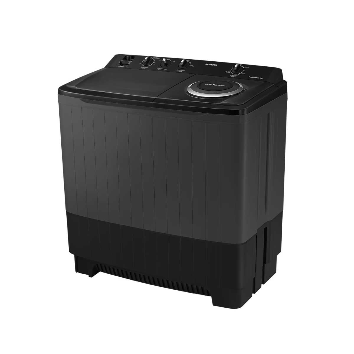 SAMSUNG  เครื่องซักผ้า 2 ถัง ขนาด 16 กก. สีดำ รุ่น WT16B5240BA/ST
