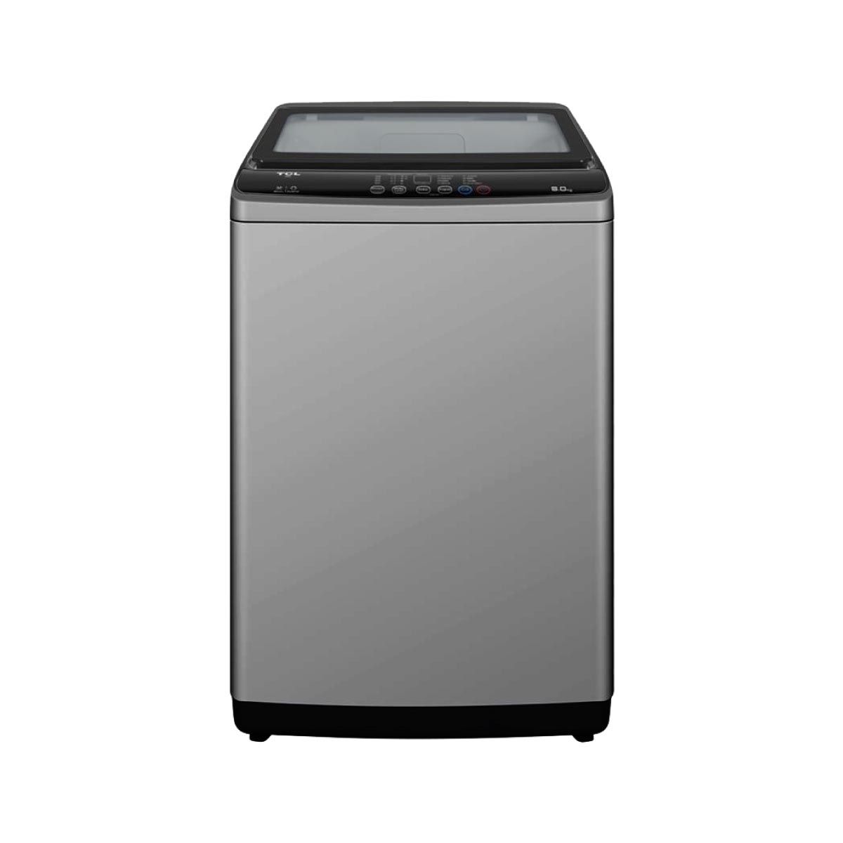 TCL เครื่องซักฝาบน8kg. สีเทาเข้ม รุ่น F708TLGGY