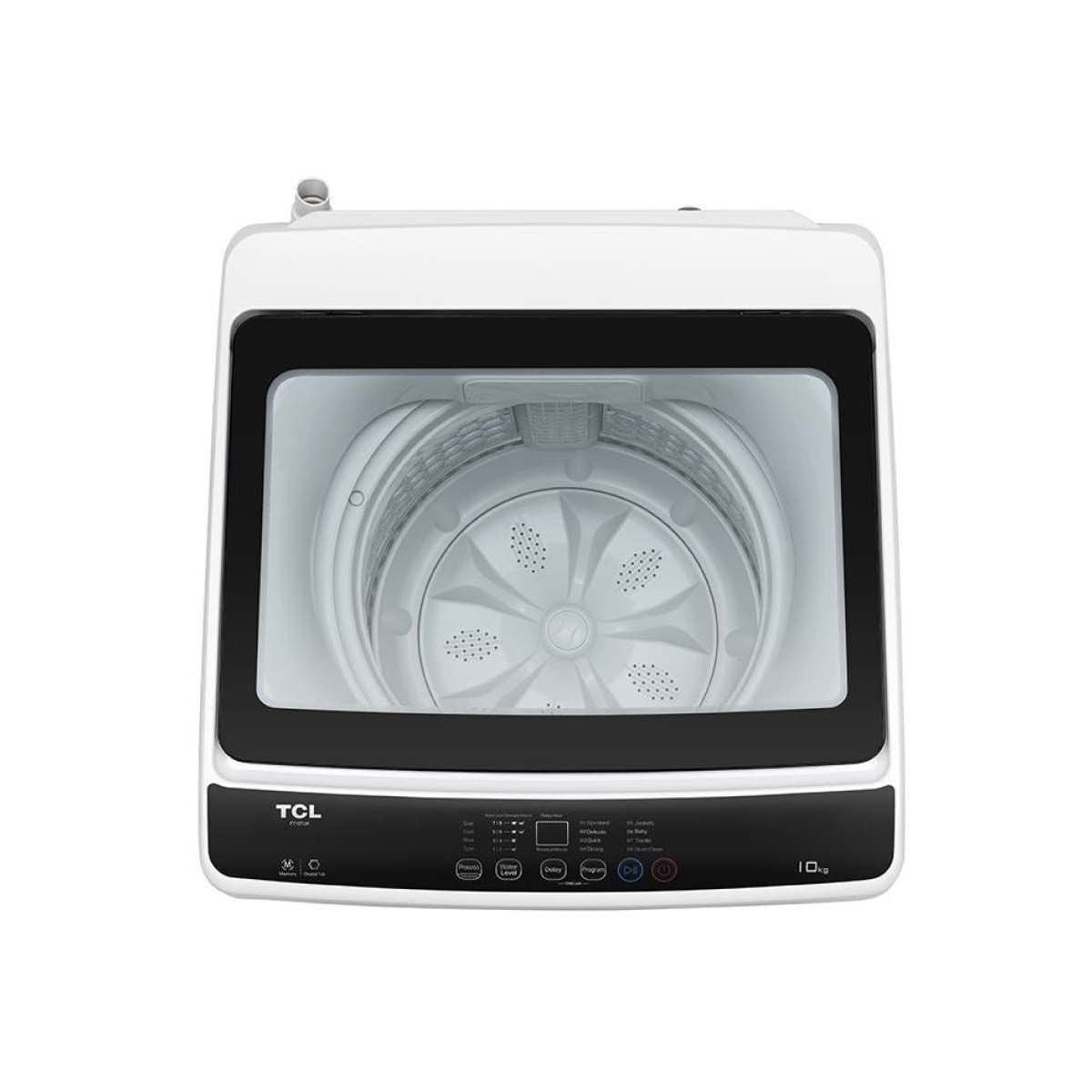 TCL เครื่องซักผ้าฝาบน 10 kg สีขาว รุ่น F710TLW