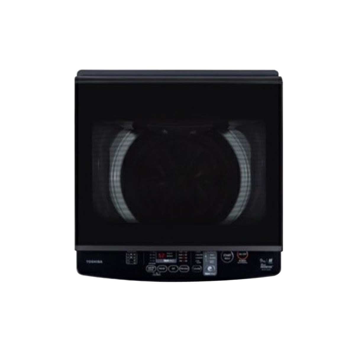 TOSHIBA เครื่องซักผ้าฝาบน10Kg. Inverter สีดำ รุ่นAW-DM1100PTMK