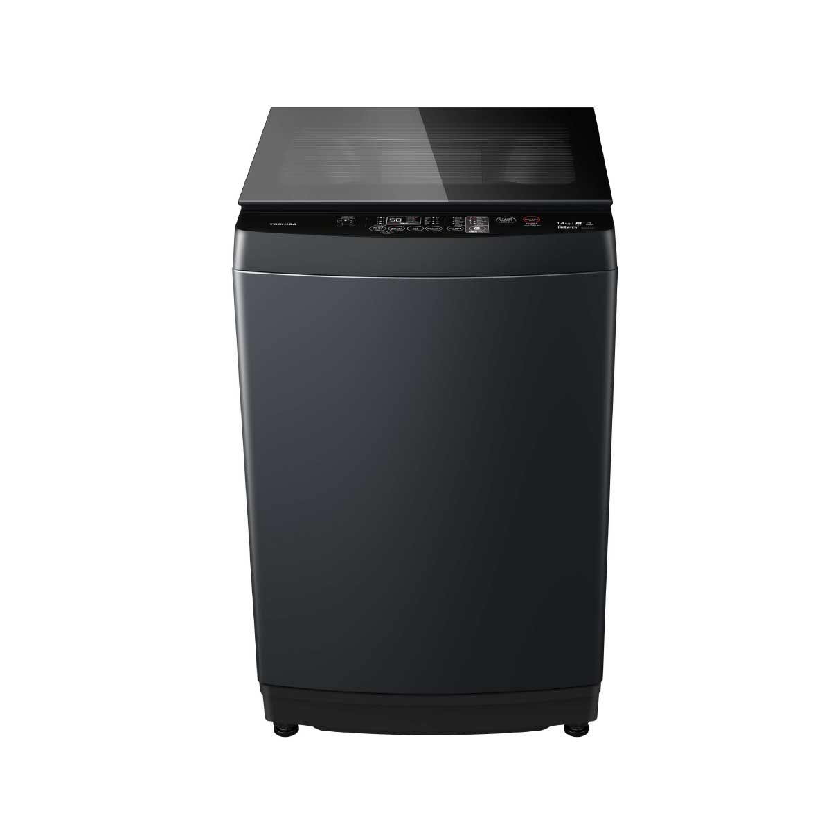 TOSHIBA เครื่องซักผ้าฝาบน 14KG DD INVERTER รุ่น AW-DUM1500LT(MK)