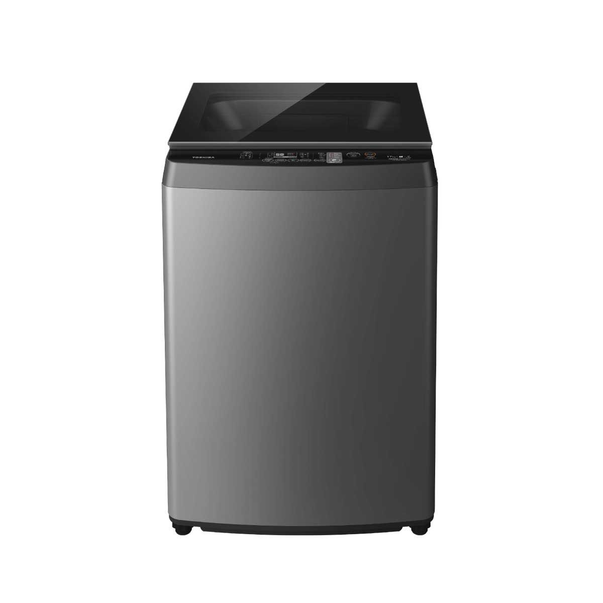 TOSHIBA เครื่องซักผ้าฝาบน 17Kg. INVERTER รุ่น AW-DUN1800MT(SG)