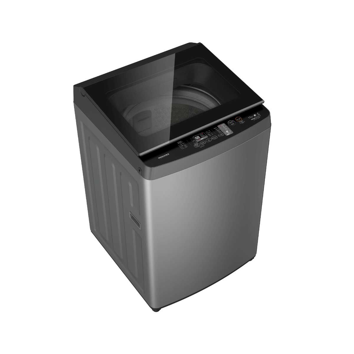 TOSHIBA เครื่องซักผ้าฝาบน 17Kg. INVERTER รุ่น AW-DUN1800MT(SG)