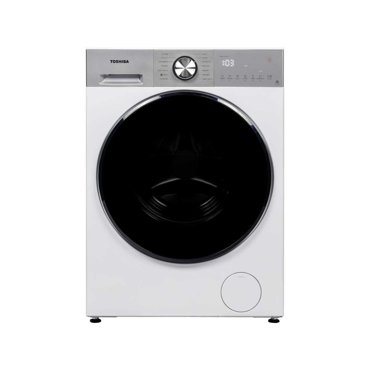 TOSHIBA เครื่องซักฝาหน้า13Kg. Wifi สีขาว รุ่นTW-T33B140UWT(WS)
