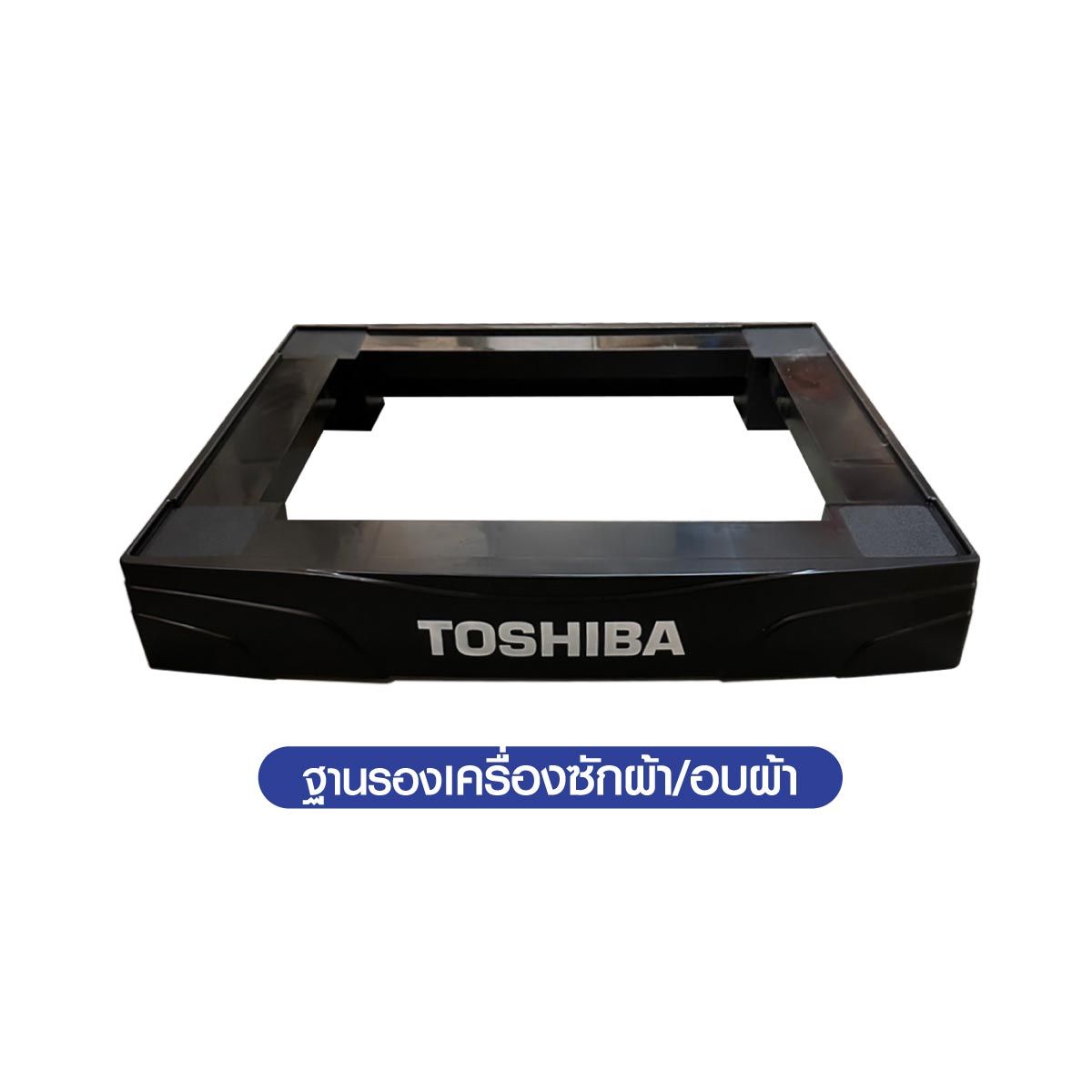 TOSHIBA เครื่องซักผ้าฝาหน้า Dual Drum Washer Dryer 5kg และ10/7kg สีเทา รุ่น TWD-BL160D4S(MG)