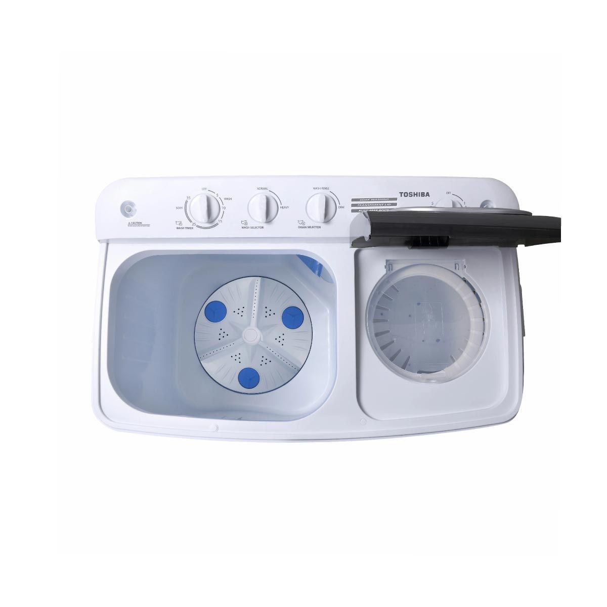 TOSHIBA  เครื่องซักผ้า2ถัง 14Kg. รุ่นVH-Q150MT