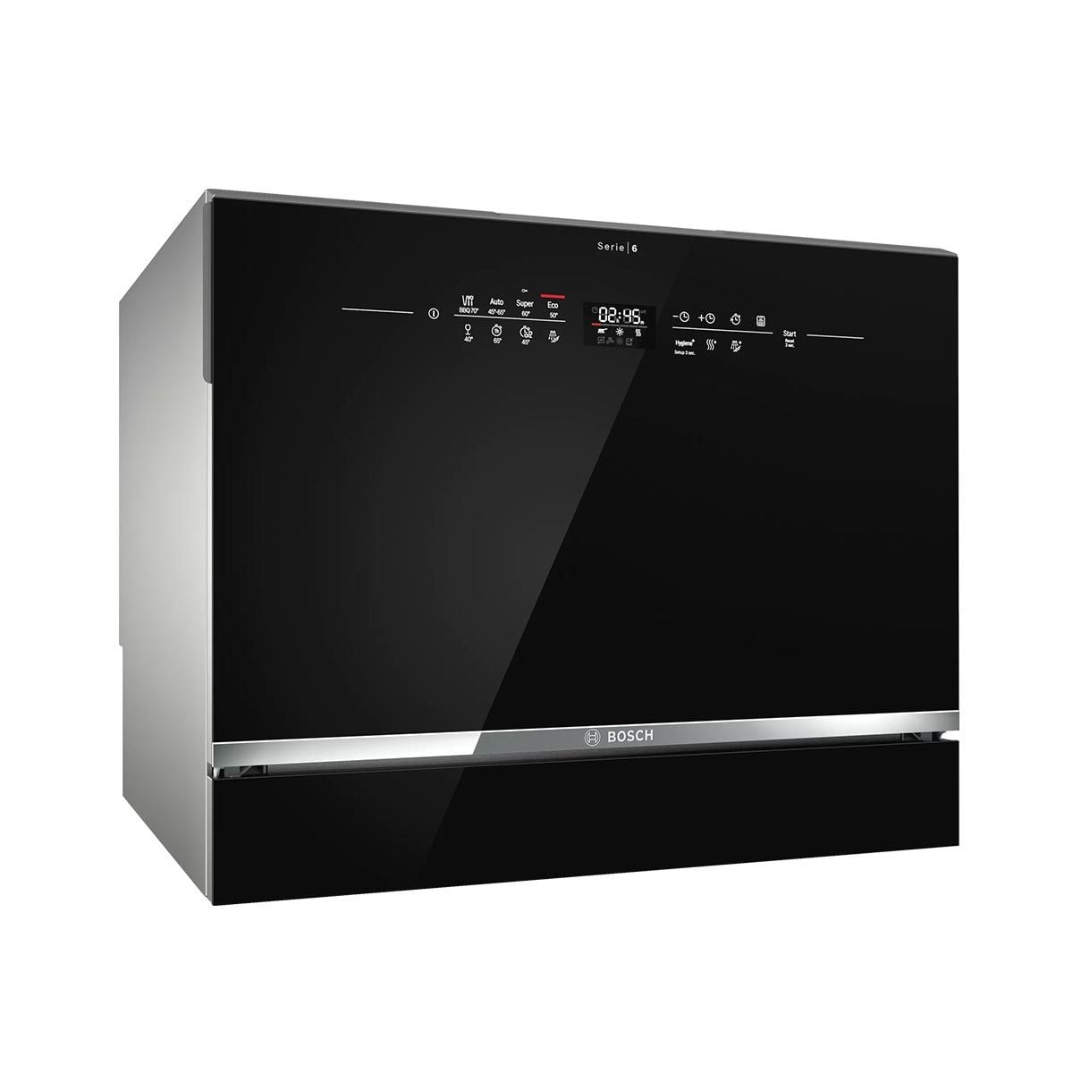 BOSCH เครื่องล้างจาน(72ชิ้น) สีดำ รุ่น SKS68BB008