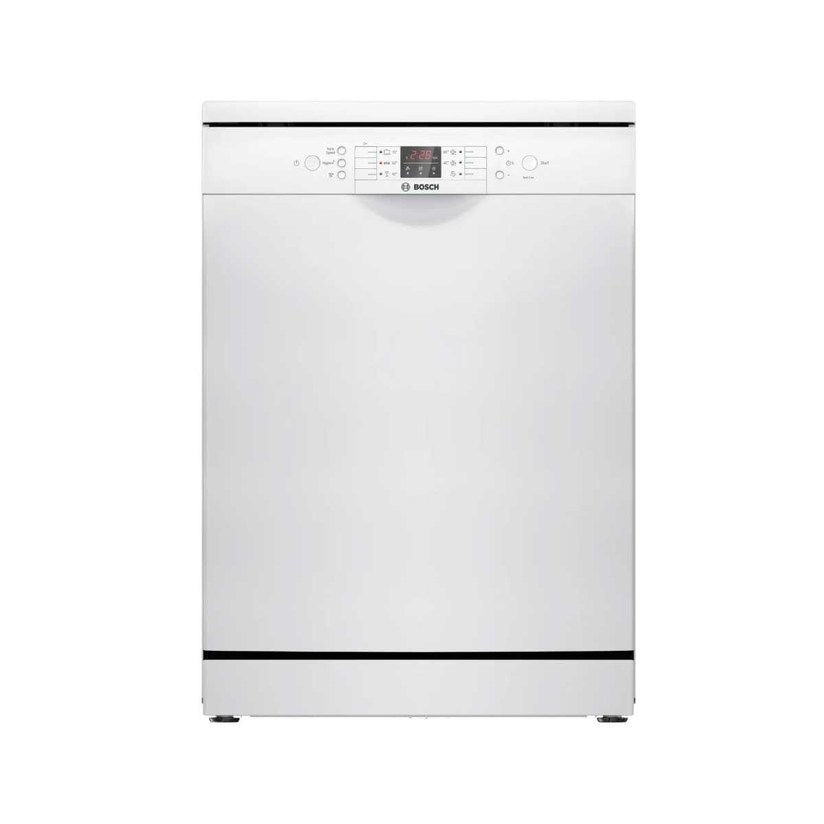 BOSCH เครื่องล้างจานแบบตั้งพื้น ซีรี่ 2,60 cm  13ชุด 9.5L สีขาว รุ่นSMS26AW00Q