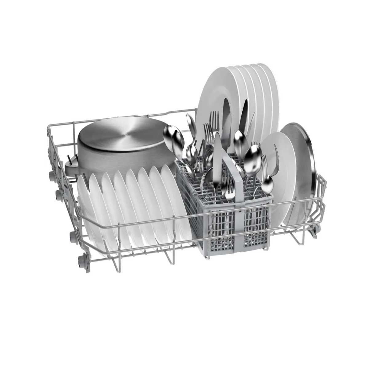 BOSCH เครื่องล้างจานแบบตั้งพื้น ซีรี่ 2,60 cm  13ชุด 9.5L สีขาว รุ่นSMS26AW00Q