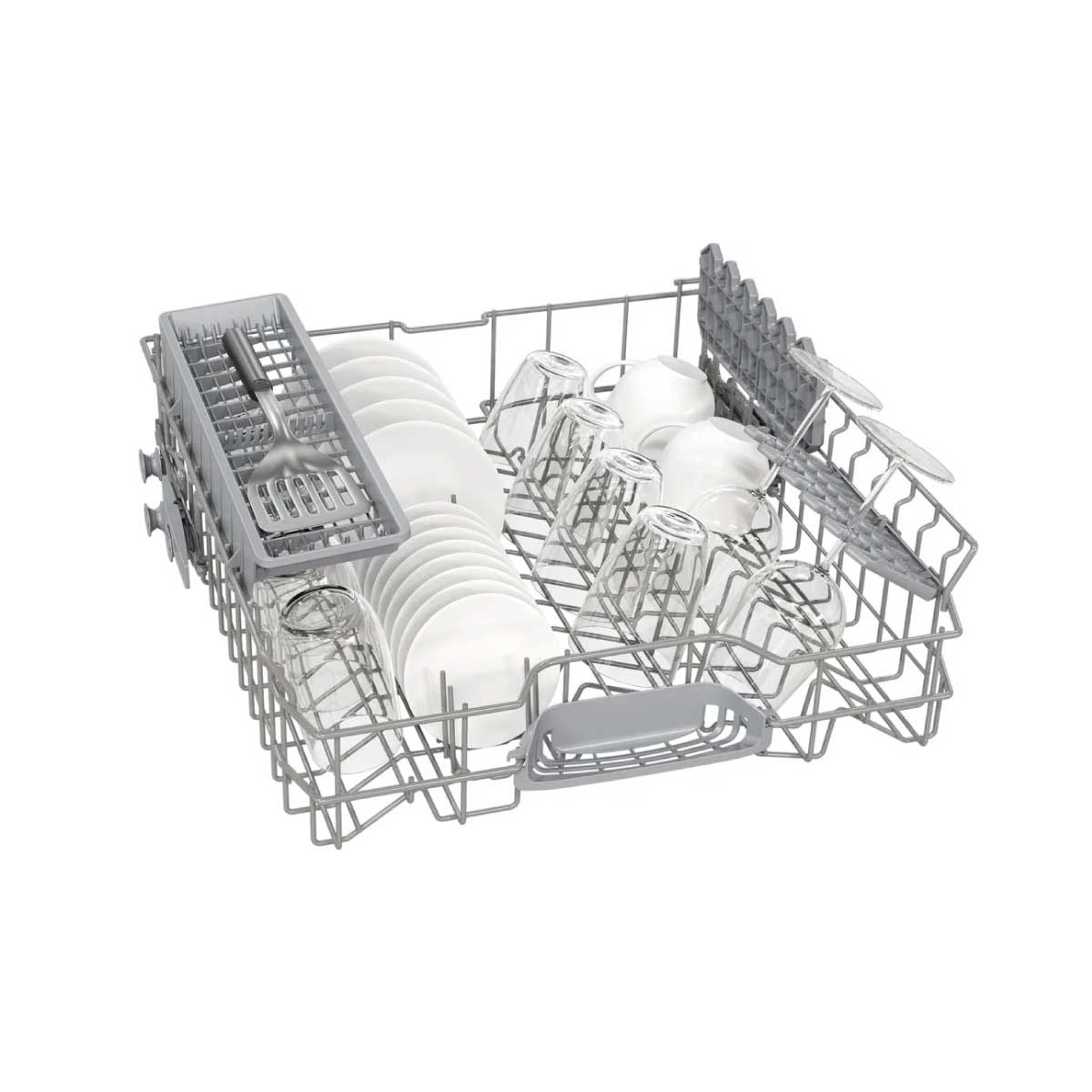 BOSCH เครื่องล้างจานแบบตั้งพื้น ซีรี่ 2,60 cm  13ชุด 9.5L สีขาว รุ่นSMS26AW00Q