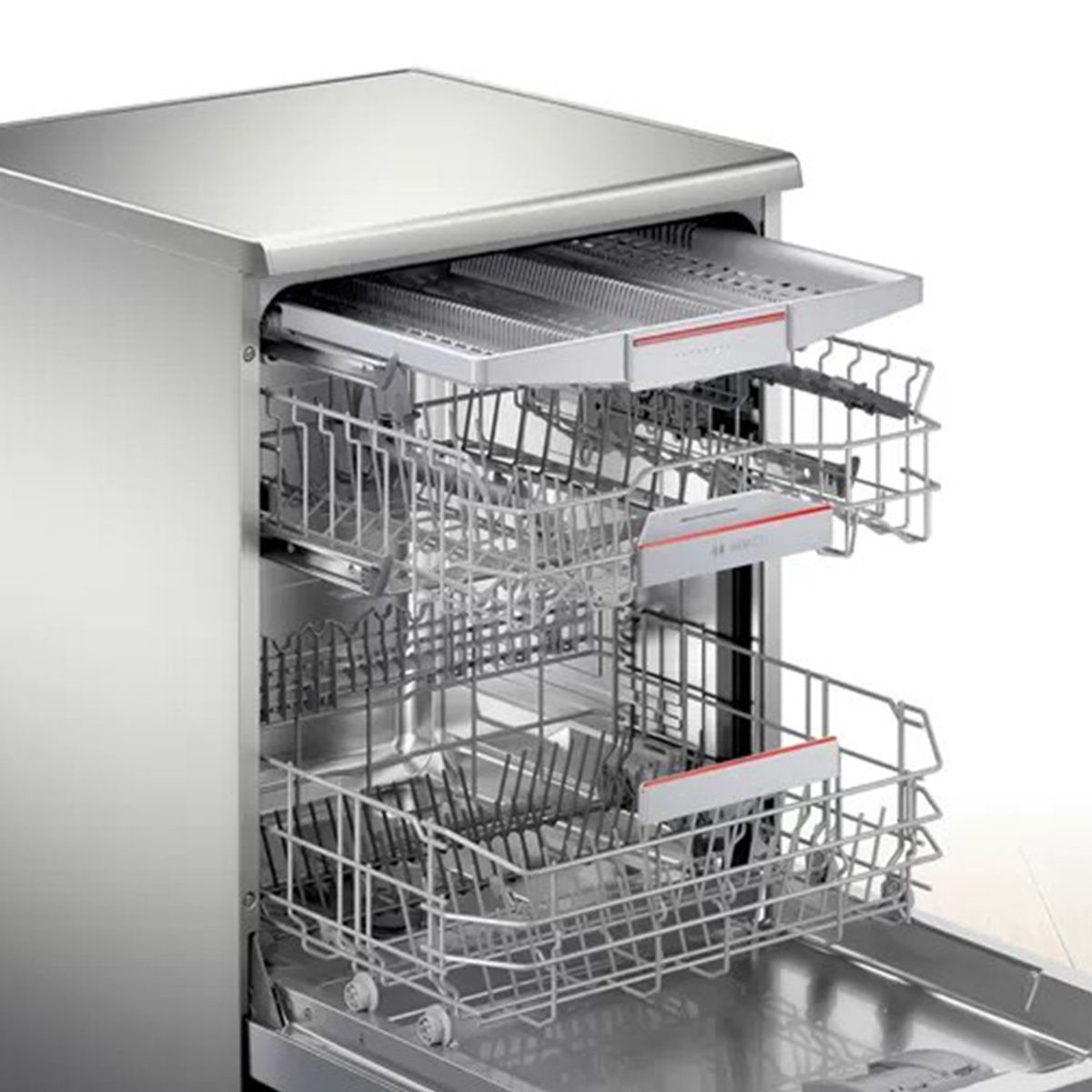BOSCH  เครื่องล้างจานแบบตั้งพื้น 12+1ชุด รุ่น SMS4ECI26E