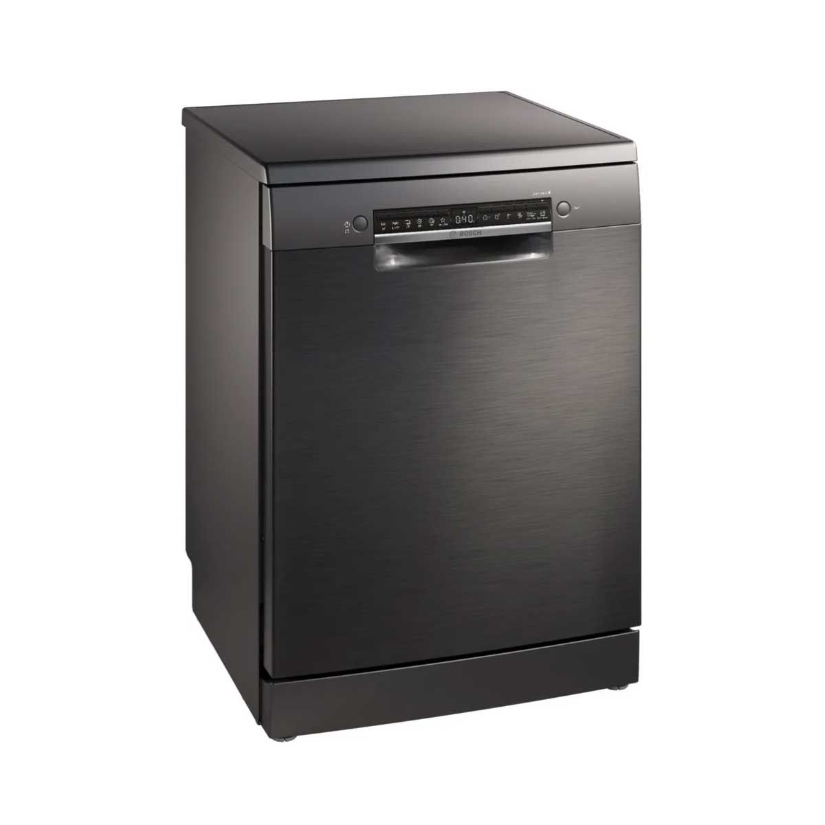 BOSCH เครื่องล้างจานแบบตั้งพื้น 60 cm. ซีรี่ 4 (14ชุด) สีดำ รุ่นSMS4HMC25M