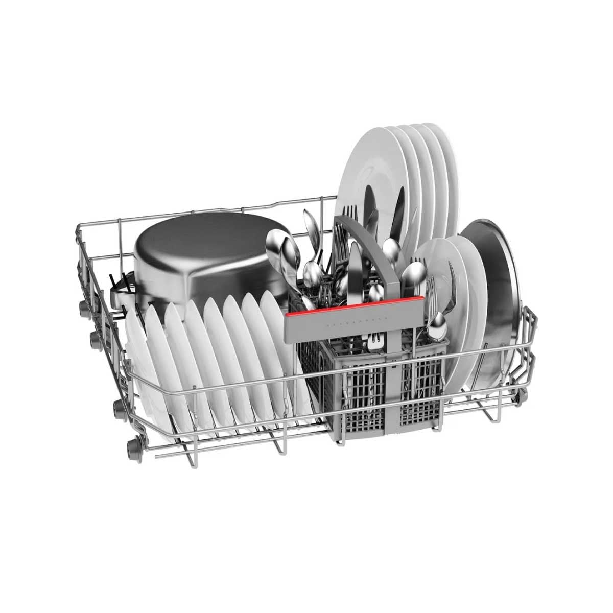 BOSCH เครื่องล้างจานแบบตั้งพื้น 60 cm. ซีรี่ 4 (14ชุด) สีดำ รุ่นSMS4HMC25M